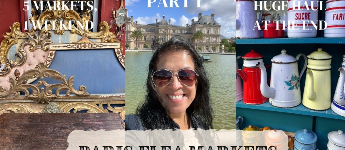 Part 1 Let's Shop Paris Flea Markets! I hit 5 French flea markets and one neighborhood garage sale!! Part 1 Let's Shop Paris Flea Markets! I hit 5 French flea markets and one neighborhood garage sale!!