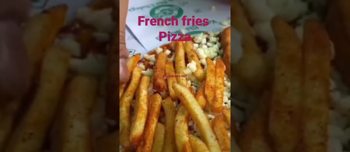 french fries pizza #pizza #frenchfries #subscribe #support #shorts #reels #foodvlog #food #foodie