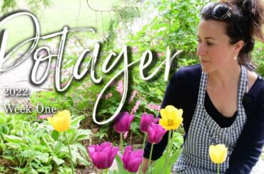 2022 Potager Garden Tour Week One | FRENCH FARMHOUSE