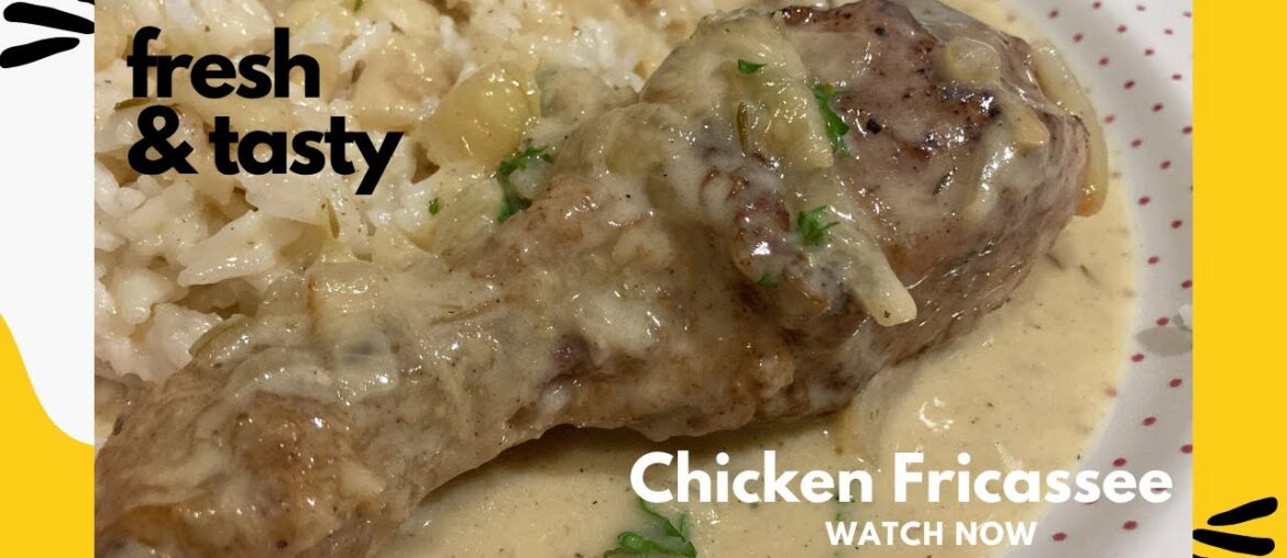 Chicken Fricassee -Quick French Chicken Stew Trying the recipe from @RecipeTin Eats Chicken Fricassee -Quick French Chicken Stew Trying the recipe from @RecipeTin Eats
