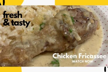 Chicken Fricassee -Quick French Chicken Stew Trying the recipe from @RecipeTin Eats