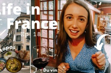 LIVING IN FRANCE VLOG // French food, hanging out with friends and making cocktails!