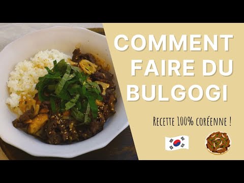 The best recipe to make bulgogi (French and english) The best recipe to make bulgogi (French and english)