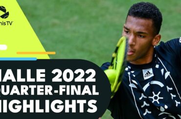Medvedev, Auger-Aliassime, Kyrgios Headline the Last Eight | Halle 2022 Quarter-Final Highlights