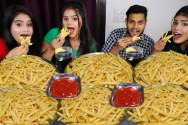 Unlimited French Fries Eating Challenge | French Fries Eating Competition | Food Challenge