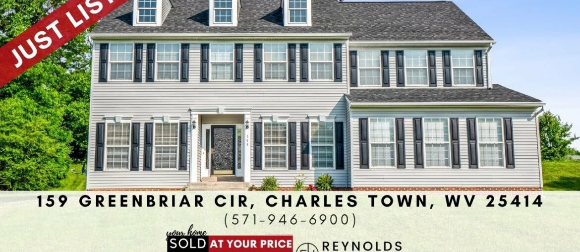 Charles Town Colonial Style Home with Back Deck under $640K The Reynolds Team (304) 885-7715