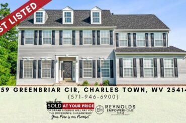 Charles Town Colonial Style Home with Back Deck under $640K The Reynolds Team (304) 885-7715