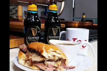 GUINNESS FRENCH DIP SANDWICH | Joel | Johann Chuckaree | Guinness | Cup of Joe Caribbean