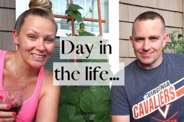 Day in the Life! || Grillin' on the deck + Garden Tour! || What We Eat on Keto!