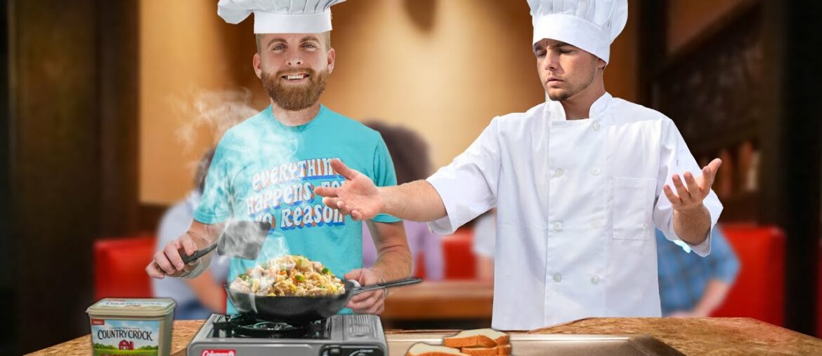 Cooking My Own Meal in a Hibachi Restaraunt ft Hooli Cooking My Own Meal in a Hibachi Restaraunt ft Hooli