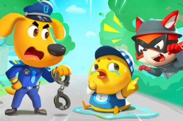 Police Officer and Missing Baby | Kids Cartoon | Sheriff Labrador | BabyBus