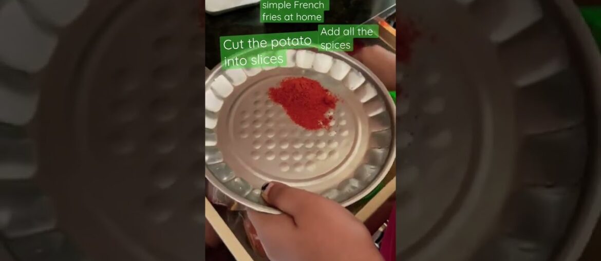 Simple French fries at home recipes #potatoes #frenchfriesrecipeathome #frenchfries #potato #foodie