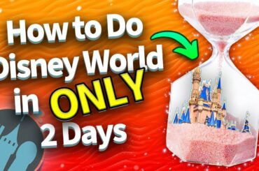 How to Do Disney World in ONLY 2 Days