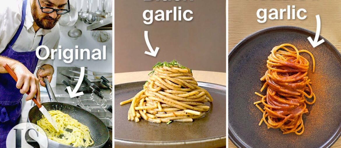 Aglio e olio: originale vs. aglio nero vs. aglio arrostito con Luciano Monosilio