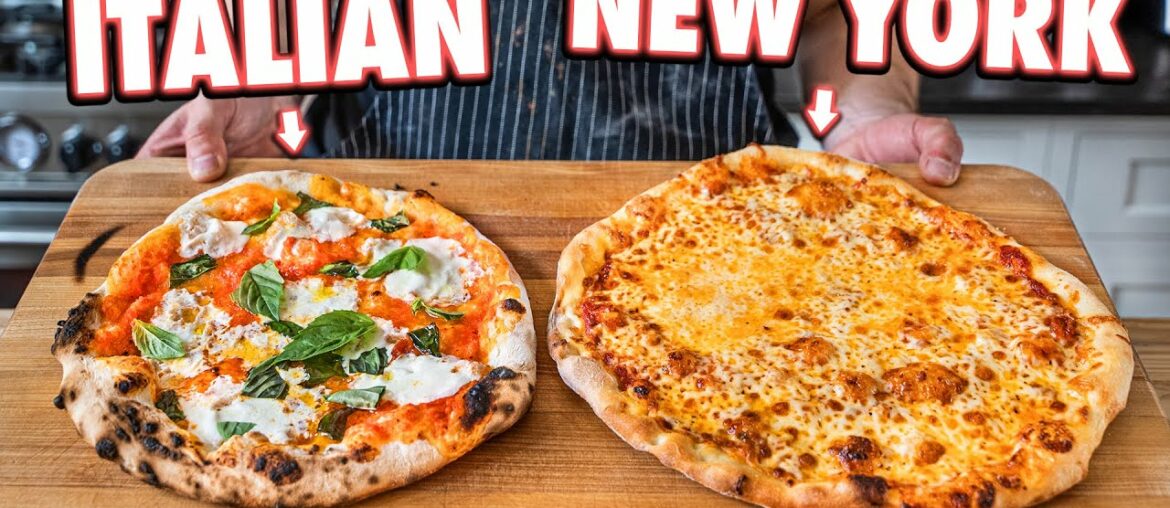 New York Pizza Vs. Italian Pizza New York Pizza Vs. Italian Pizza