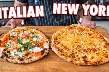 New York Pizza Vs. Italian Pizza