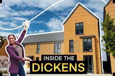 Touring a 4 Bed SPACIOUS Town House New Build House Tour UK | Keepmoat Homes The Dickens Show Home