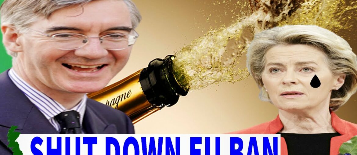 CUT All! Jacob Rees-Mogg blasts EU sparkling wine plastic bottle BAN in red tape fury