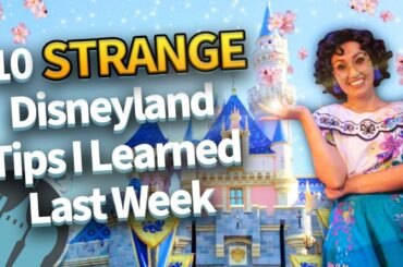 10 Strange Tips I Learned in Disneyland Last Week