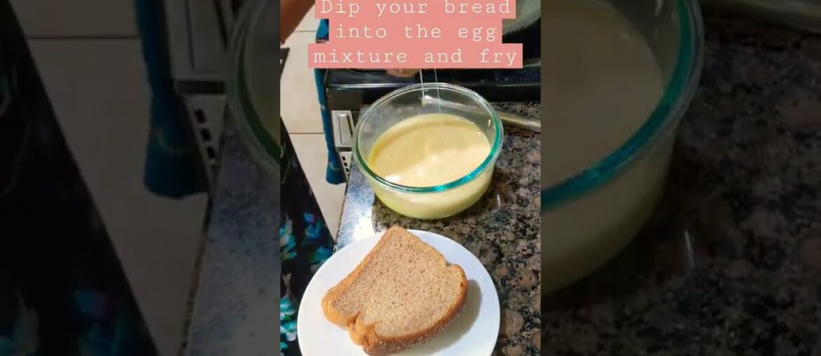 EASY FRENCH TOAST RECIPE / #food #asmr #cooking