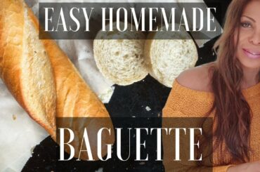 Baguette Homemade Easy #mammamia