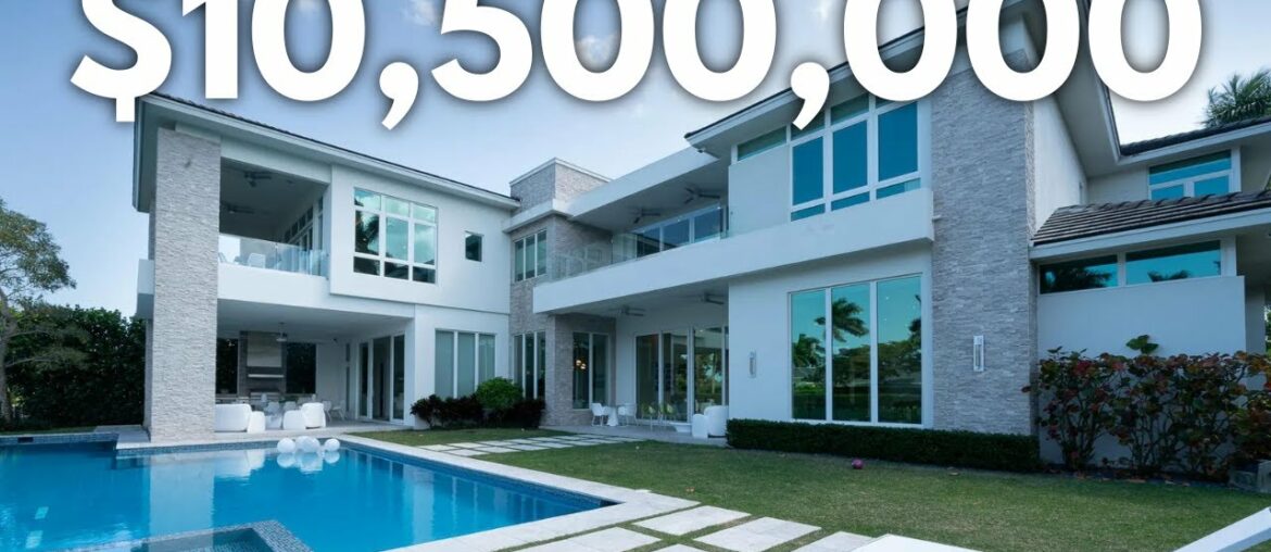 INSIDE A $10,500,000 LUXURY MANSION IN BOCA RATON, FL