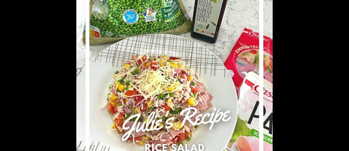 How to make a cold rice salad? – Julie's recipe from Casino Asia French Quality How to make a cold rice salad? - Julie's recipe from Casino Asia French Quality