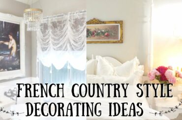 FRENCH COUNTRY DECORATING STYLE ~ DIY VINTAGE FRAME ~ DECORATE WITH ME ~ Monica Rose