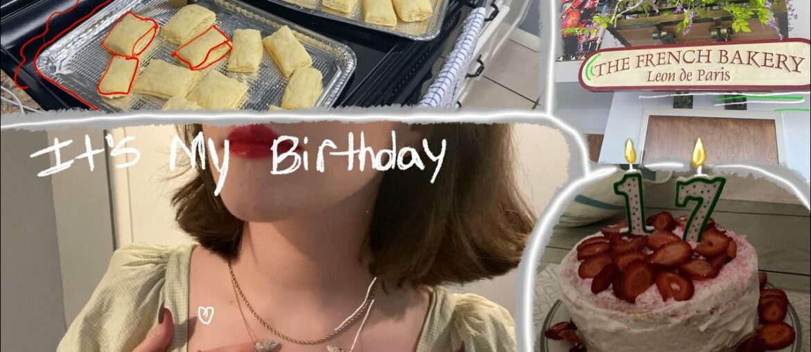 one year till adulthood | 17th birthday v-log: french food, boba, shopping, and lots of smiles