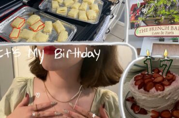 one year till adulthood | 17th birthday v-log: french food, boba, shopping, and lots of smiles