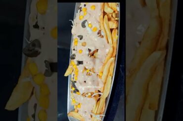 Best Loaded Fries l Pizza Fries Recipe l French Fries l Potato/ Aloo Snacks #shorts #youtubeshorts