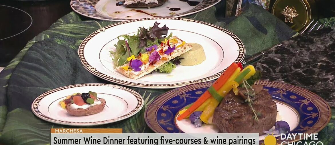 Summer Wine Dinner featuring five-courses & wine pairings