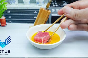 Step by Step Mini Fried Tuna and French Fries / Easy Fried Tuna Recipe / Food Cooking