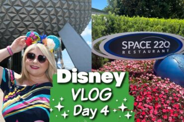 Disney World vlog May 2022 | Epcot and Space 220 restaurant | episode 5