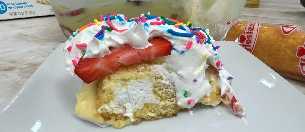 No Bake Twinkie Cake