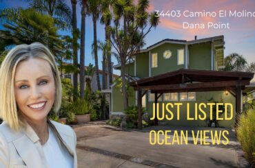 New Listing In Dana Point! Capo Beach!! Ocean and Sunset Views!