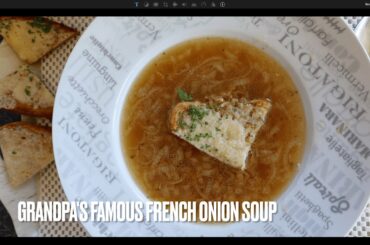 Grandpa's French Onion Soup