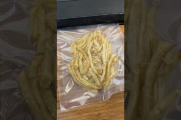 Vacuum Sealing McDonalds French Fries #shorts