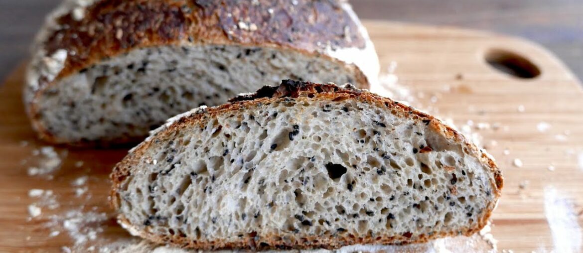 Sesame Campagne Bread | French Country Bread Recipe | wa's Kitchen Sesame Campagne Bread | French Country Bread Recipe | wa's Kitchen