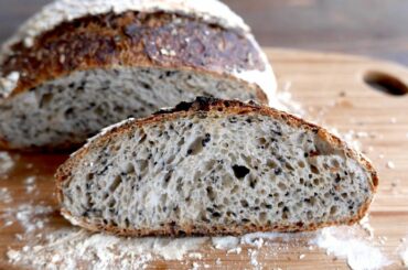 Sesame Campagne Bread | French Country Bread Recipe | wa's Kitchen