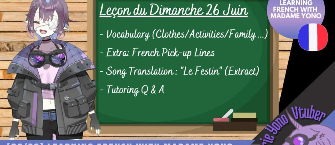 [FRENCH LESSON]  Learning French with Madame Yono  (Part 6) [Marie Yono]