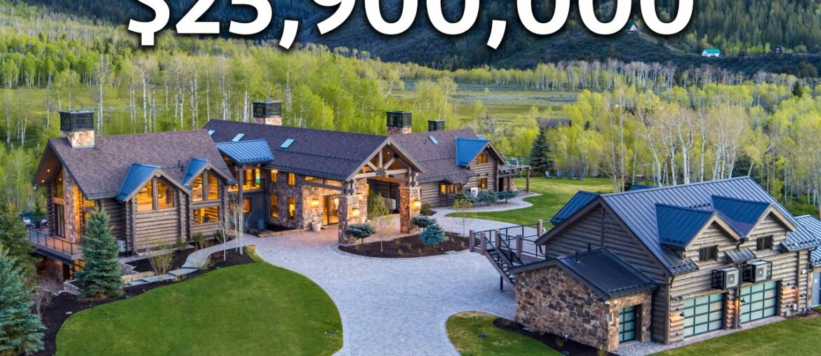 Inside a $25,900,000 Fully OFF GRID Utah Mega Mansion