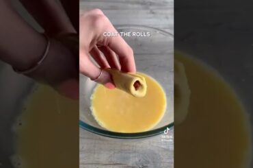 Cinimon French toast rolls #shorts #food #tictok