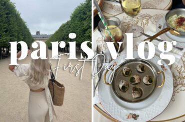 PARIS VLOG | Travel with me to Paris, french food, shopping + one of the best hotels in Paris!