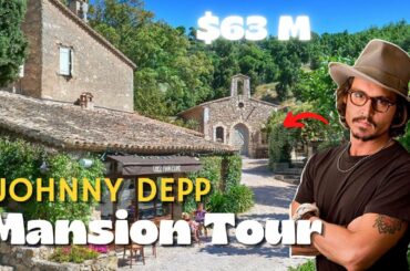 Johnny Depp $63 Million French Mansion Tour