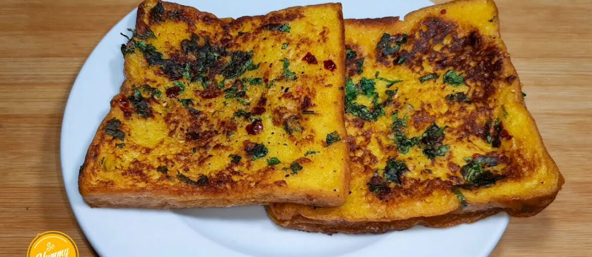 Garlic Bread Toast Recipe | Garlic Bread French Toast Recipe | So Yummy Bites Garlic Bread Toast Recipe | Garlic Bread French Toast Recipe | So Yummy Bites