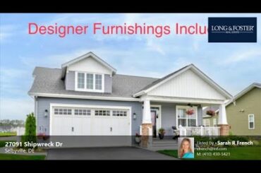 Sale: 3 Beds - 2 Baths - 1950 sq ft - Selbyville - DE [$629,927] MLS #: DESU2024214