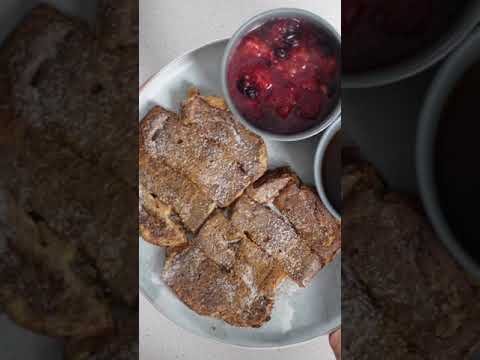 FRENCH TOAST STRIPS // LOW CALORIES FRENCH TOAST STRIPS // LOW CALORIES