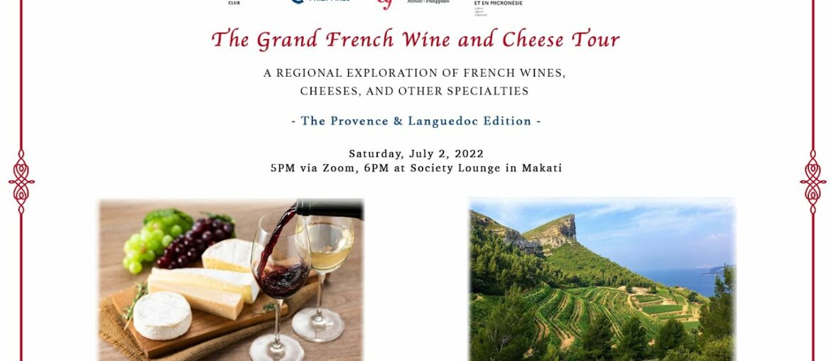 The Grand French Wine and Cheese Tour – The Provence & Languedoc edition The Grand French Wine and Cheese Tour - The Provence & Languedoc edition