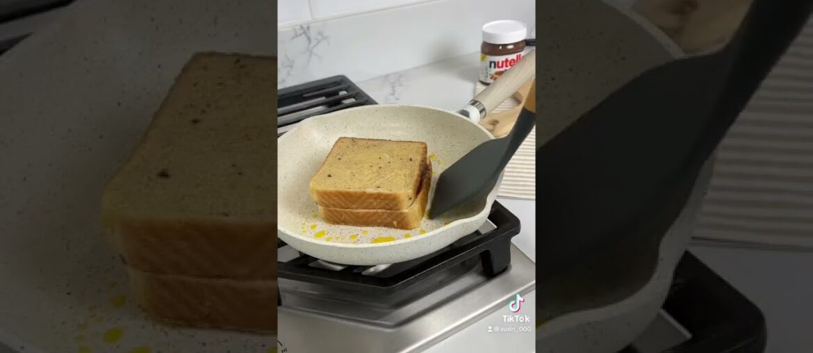 Nutella French Toast Sandwich #shorts #nutella